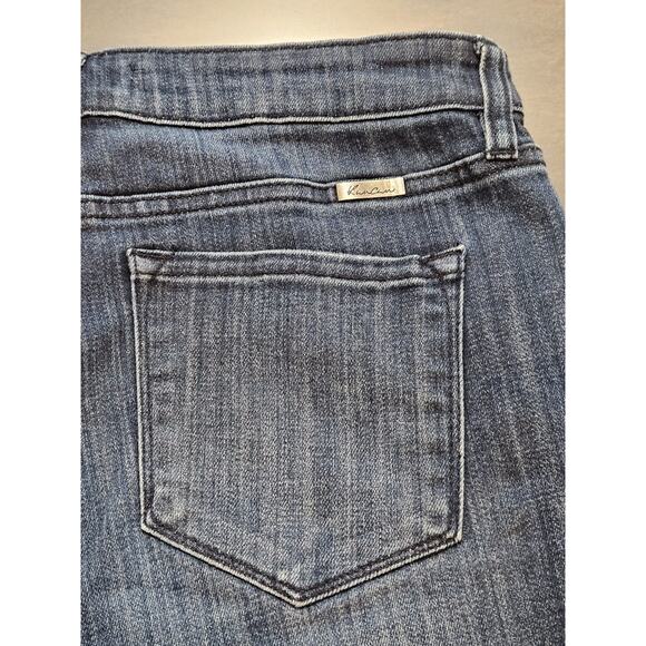 Kancan Mid Rise Skinny Stretch Jeans Women's Size 11/29 Blue - Picture 3 of 10